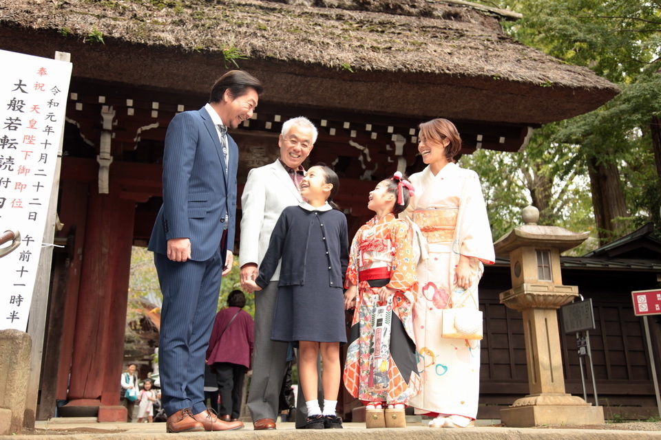 スタジオアリス 調布 狛江 世田谷エリアの七五三 お宮参り出張撮影